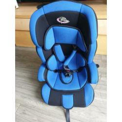 TecTake autostoel (9 tot 36 kg) blauw/zwart (NIEUW)