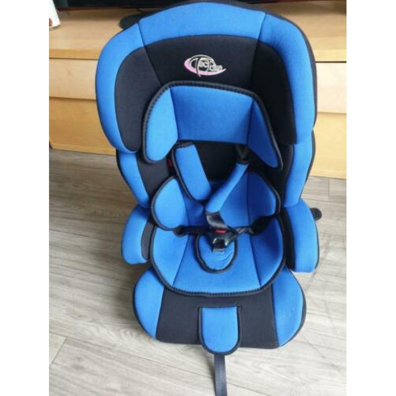 TecTake autostoel (9 tot 36 kg) blauw/zwart (NIEUW)