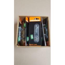 Badkamer chrome kapstok 2 haaks 72 Stuks Osmos