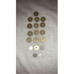 Lotje Spaanse 19 munten 25 pesetas