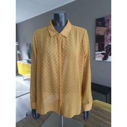 ONLY blouse okergeel mt 48
