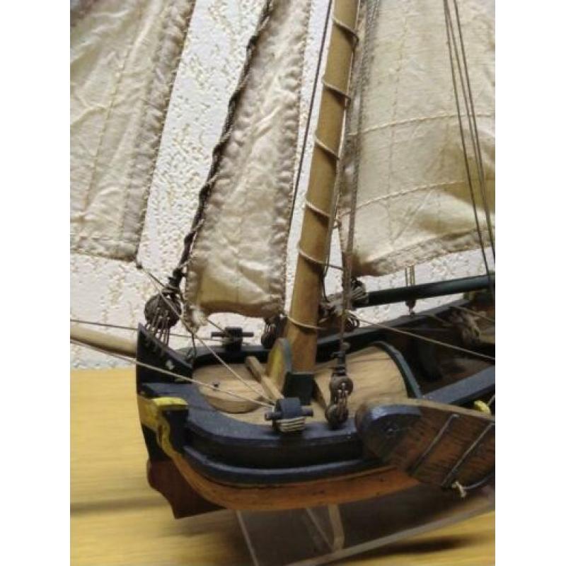 Hout model zeilschip