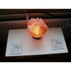 Lamp himalaya zout waxinehouden ionen kamer