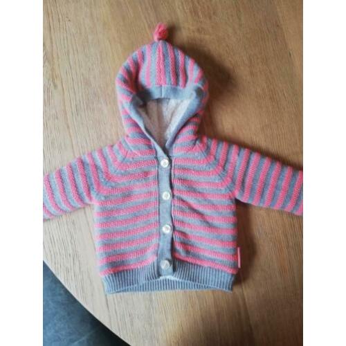 Borgvest baby jas maat 56 noppies