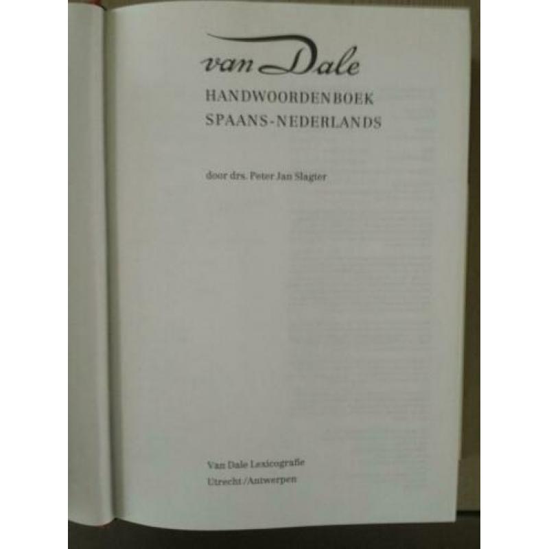 Dikke Van Dale Spaans