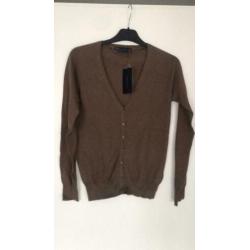 Zara nieuw basic vest bruin maat small