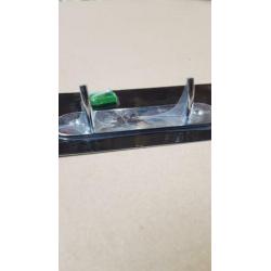 Badkamer chrome kapstok 2 haaks 72 Stuks Osmos