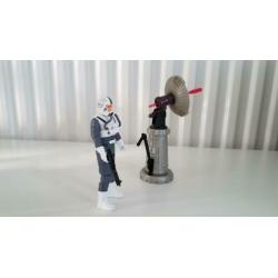 -40% Star Wars ROTS Los 34 Clone Pilot (Firing Cannon) Grey