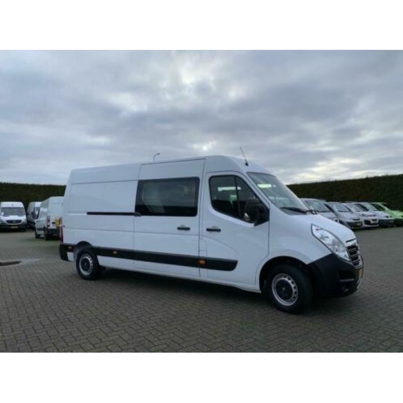 Opel Movano 2.3 CDTI 131 PK EURO6 / L3H2 / DUBBELE CABINE /