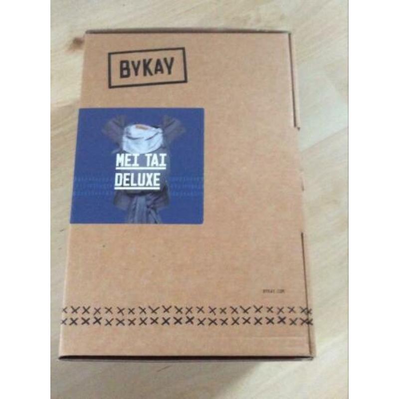 ByKay Mei Tai Deluxe draagdoek dark denim blue