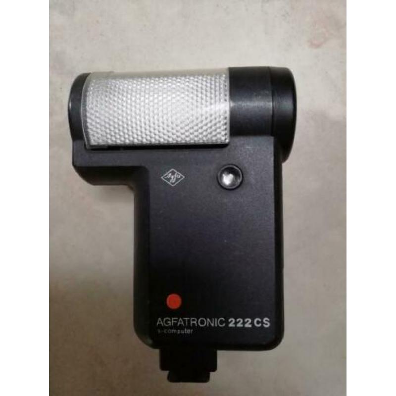 Spiegelreflex camera 50 mm met toebehoren