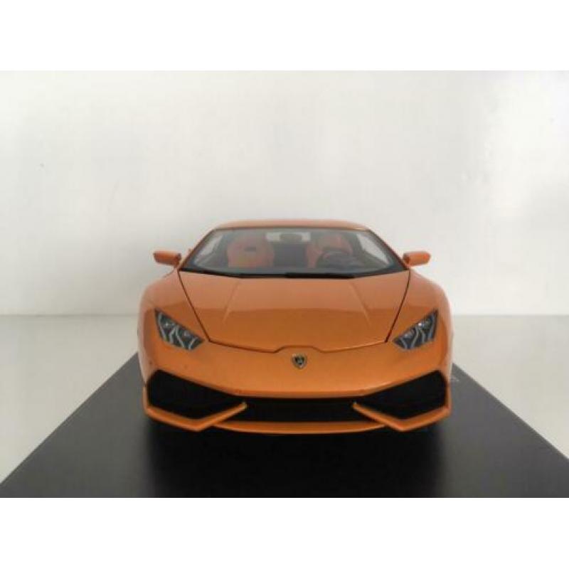 Lamborghini Huracan LP610-4 2014 oranje 1:18 (nieuw)