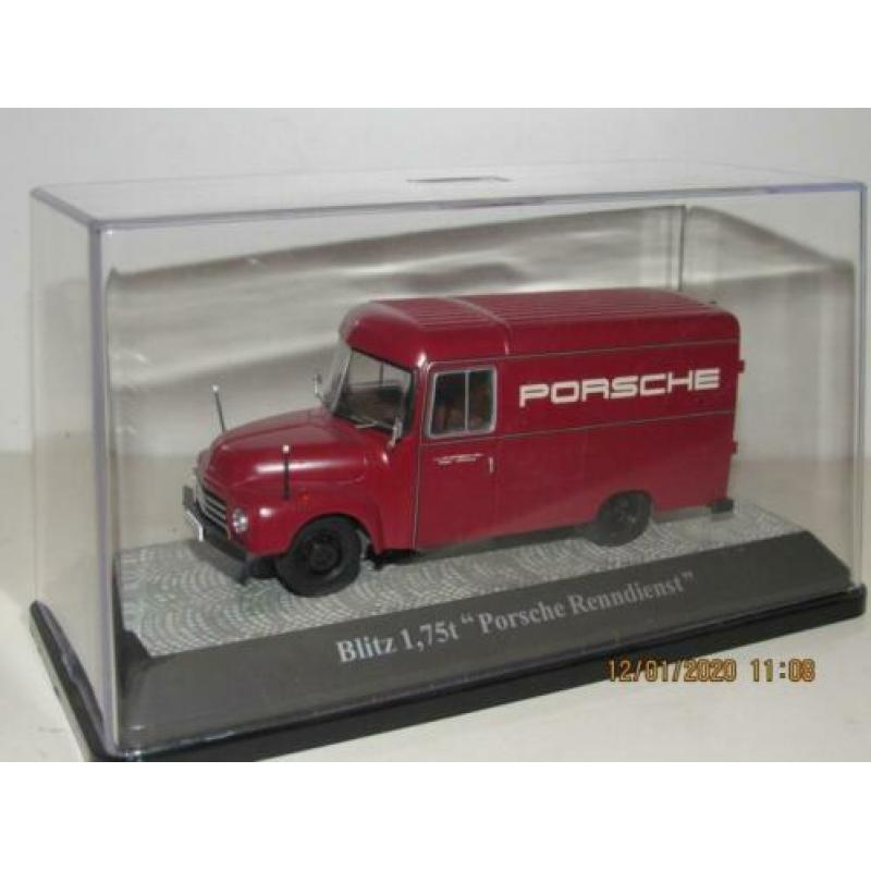 Premium ClassiXXs Blitz Porsche Transporter mint met ovp