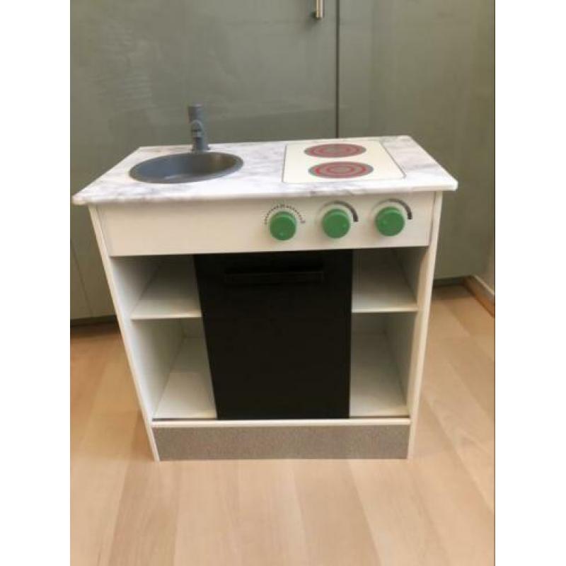 *teab* Ikea speelkeuken Nybakad schuifdeur wit zwart groen