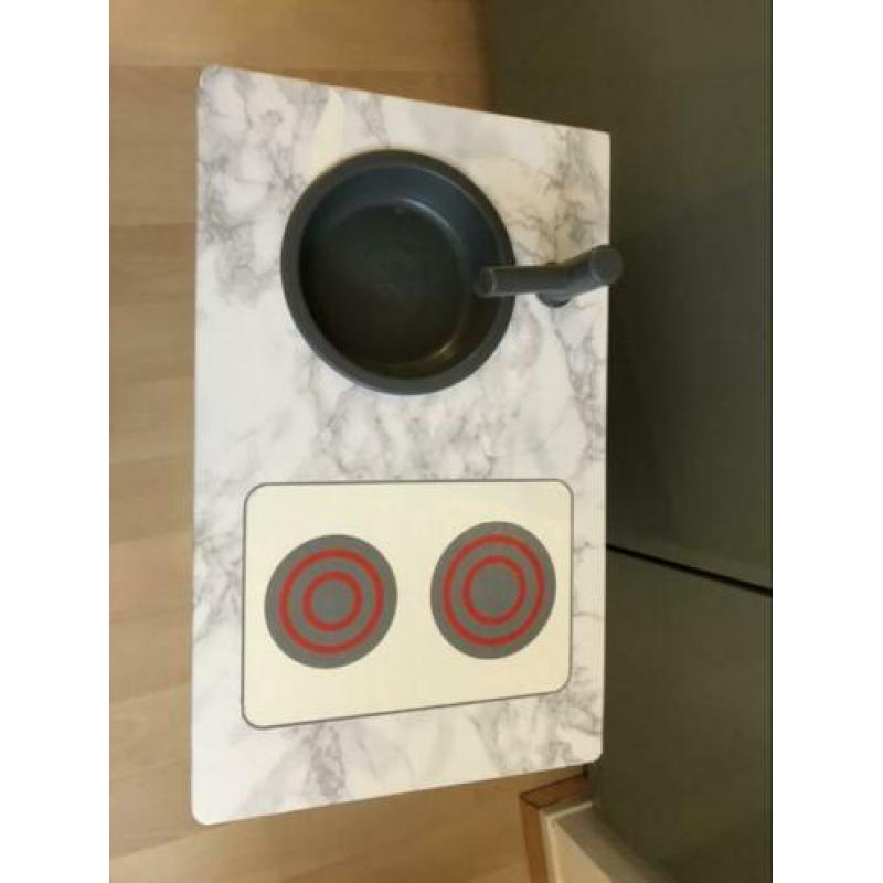 *teab* Ikea speelkeuken Nybakad schuifdeur wit zwart groen
