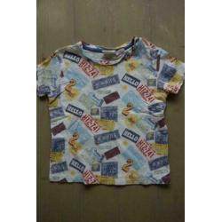 8 Stoere T-Shirts - maat 98
