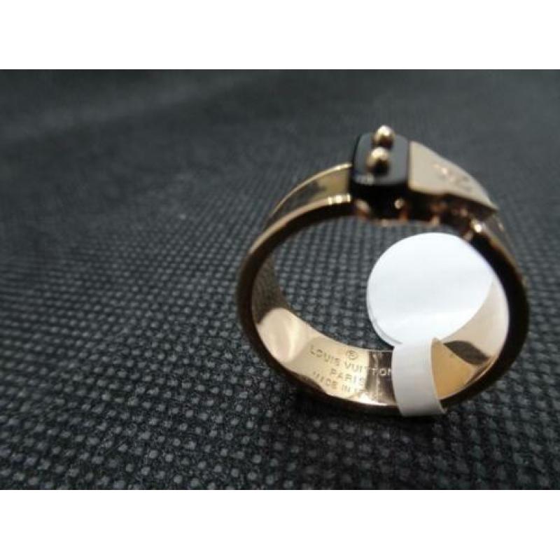Louis Vuitton Lock Ring Roségoud maat 17/18/18.5