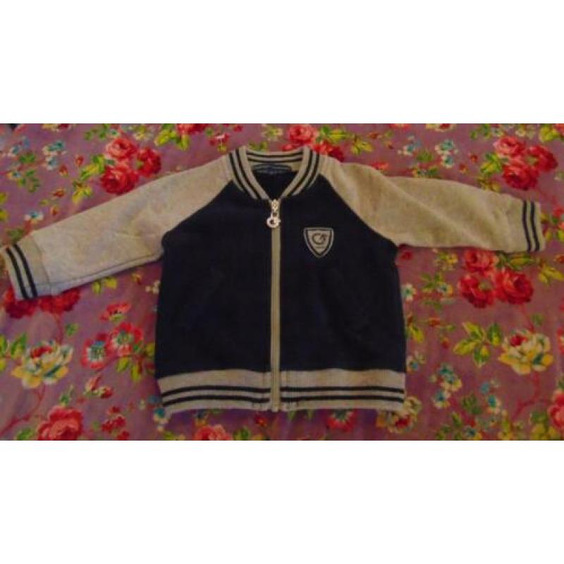 Vestje met longsleeve Gymp maat 56 jongen