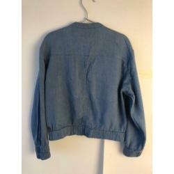 isabel marant blauw linnen jasje maat 40