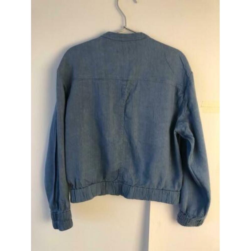 isabel marant blauw linnen jasje maat 40