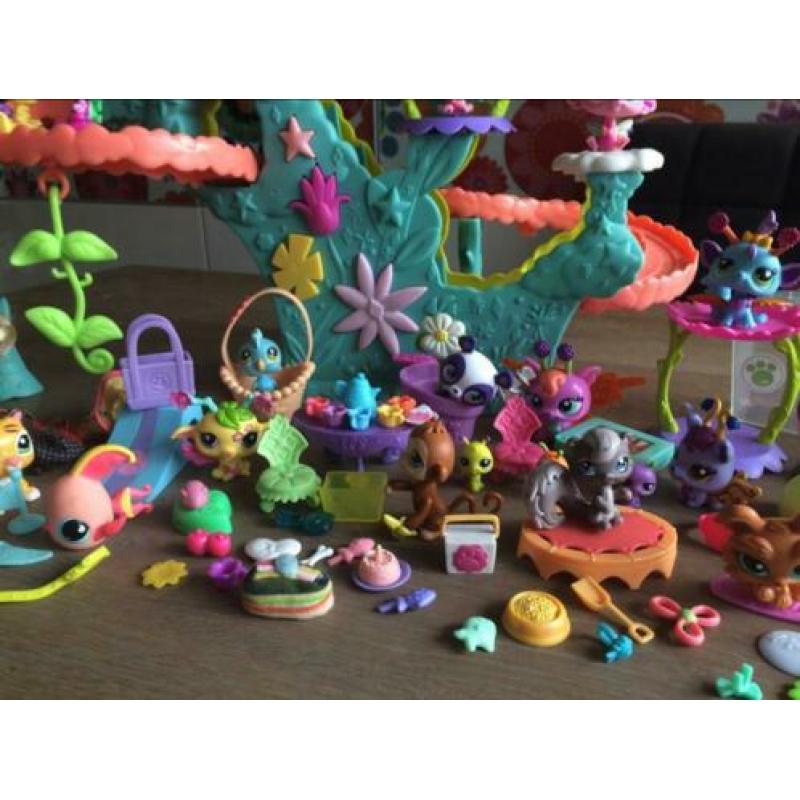 Littlest pet shop fairy achtbaan set / petshop
