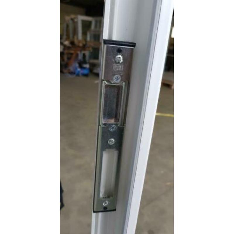Kunststof deur 1/3 glas b98 x h200 cm