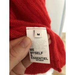 Essentiel Antwerp wollen vest maat M Nieuw!