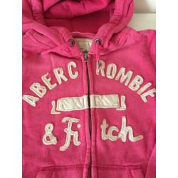 Abercrombie & Fitch roze vest met kap