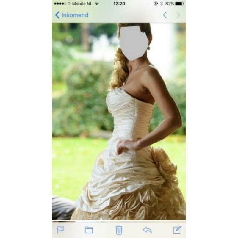 Ian Stuart trouwjurk maat 36