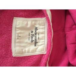 Abercrombie & Fitch roze vest met kap