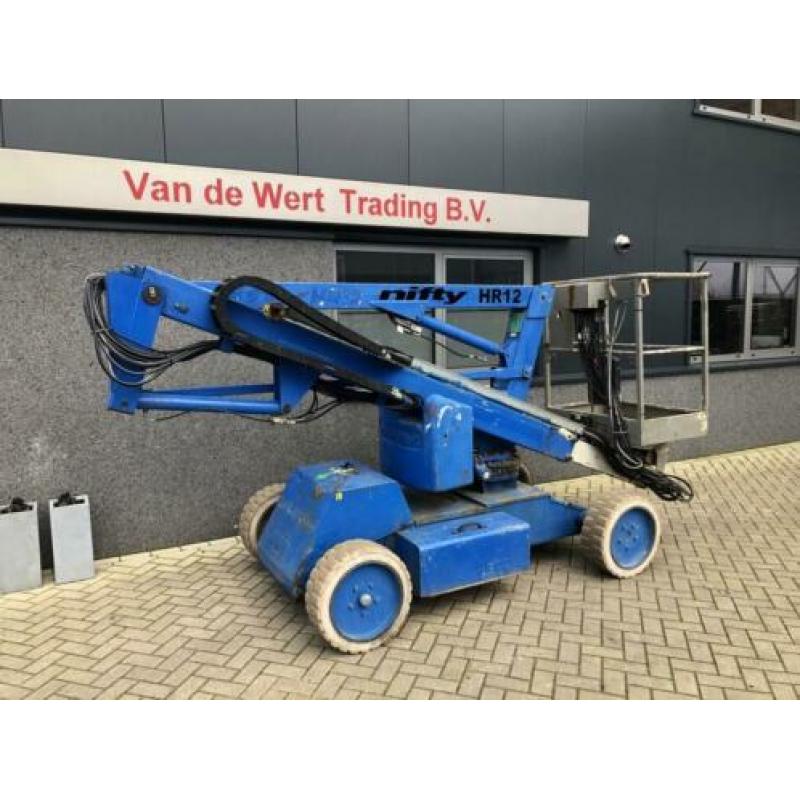 NIFT knik hoogwerker NIFTY HR12 BI ENERGY ACCU KUBOTA DIESEL