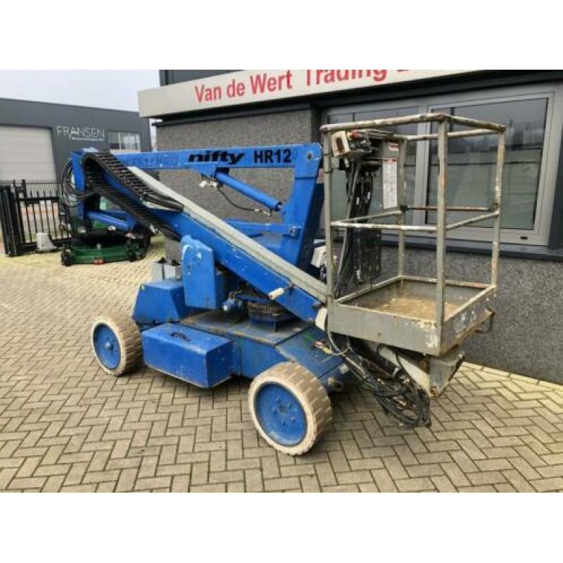 NIFT knik hoogwerker NIFTY HR12 BI ENERGY ACCU KUBOTA DIESEL