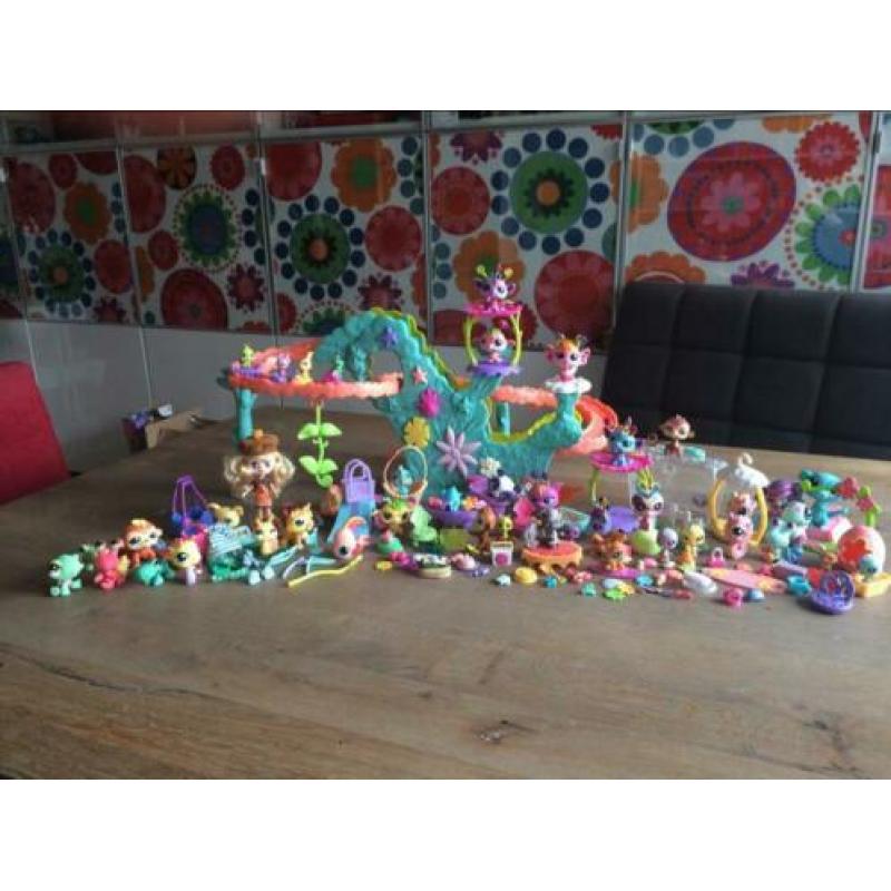 Littlest pet shop fairy achtbaan set / petshop