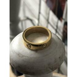 Cartier ring love goud ringmaat 16 / 6
