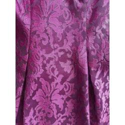 Mooie kanten jurk kleur Bordeaux rood maat 38