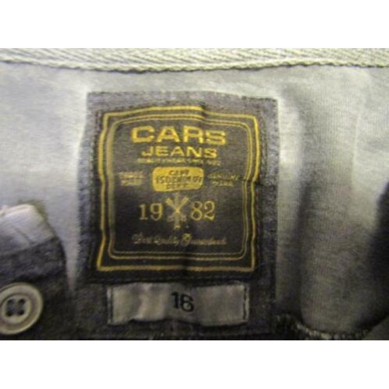 F255 CARS JEANS mt 16 (S) longsleeve denimblauw model Sarno