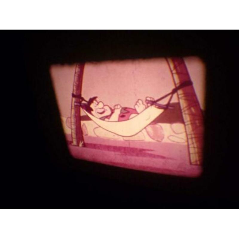 x 8mm film Flintstones Indianrockopolis - rood - silent 60mt