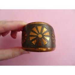 jwg Vintage 60s Modernist design koper armband gesign. Mòda