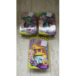 Mattel, Polly Pocket, Spa, Sandventure, Donut, 3 st, nieuw