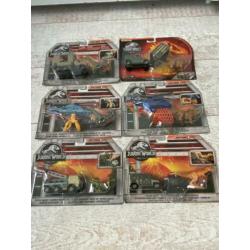 Matchbox, Mattel, Jurassic World, 6 st, nieuw