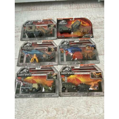 Matchbox, Mattel, Jurassic World, 6 st, nieuw
