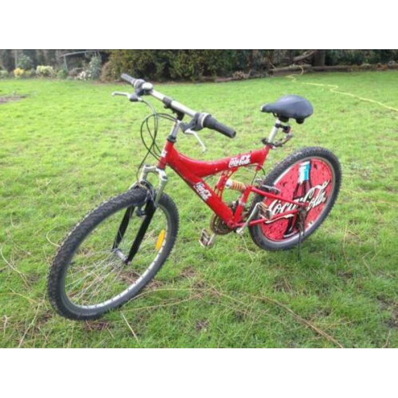 26 inch MTB fiets Coca Cola