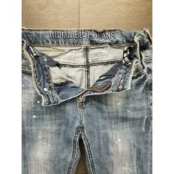 Jongens jeans skinny mt 152 indian blue jeans