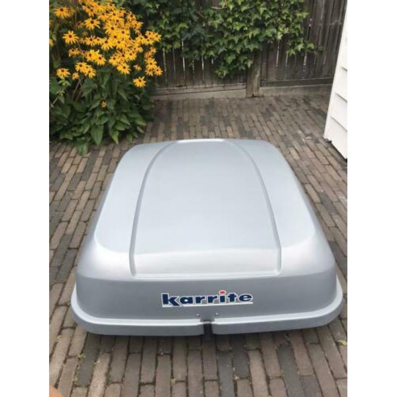 Karrite dakkoffer 300L , in goede staat!