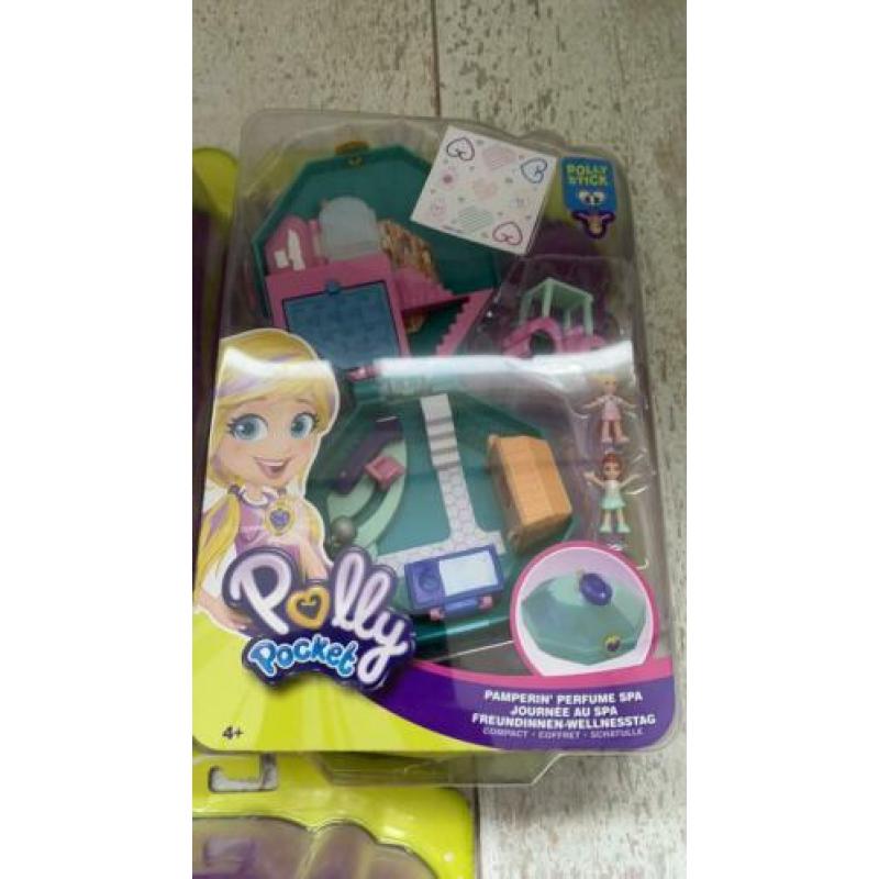Mattel, Polly Pocket, Spa, Sandventure, Donut, 3 st, nieuw