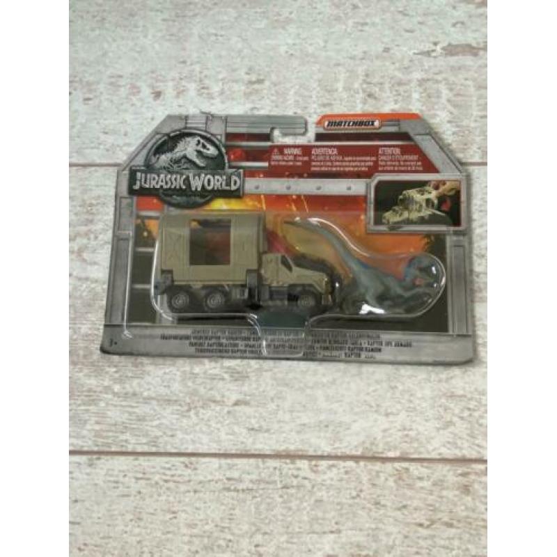 Matchbox, Mattel, Jurassic World, 6 st, nieuw