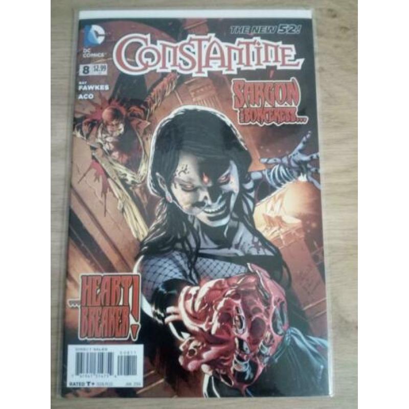 DC The New 52: Constantine div comics.