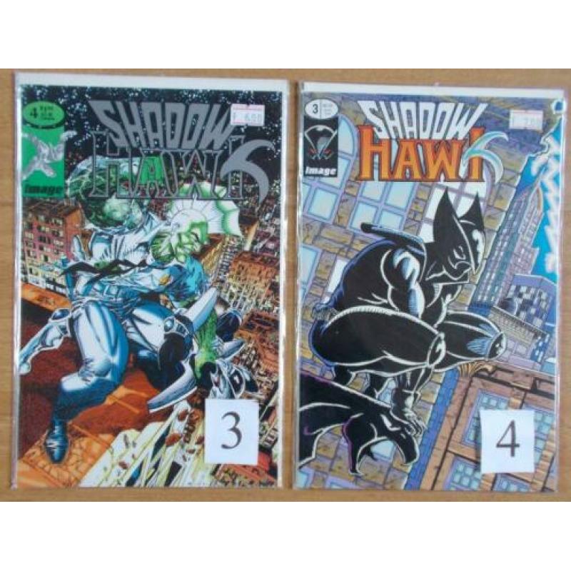 Div. Engelstalige Shadowhawk comics (1992-1995 1st Series)