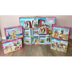 Playmobil groot herenhuis 70205 met inrichting dollhouse