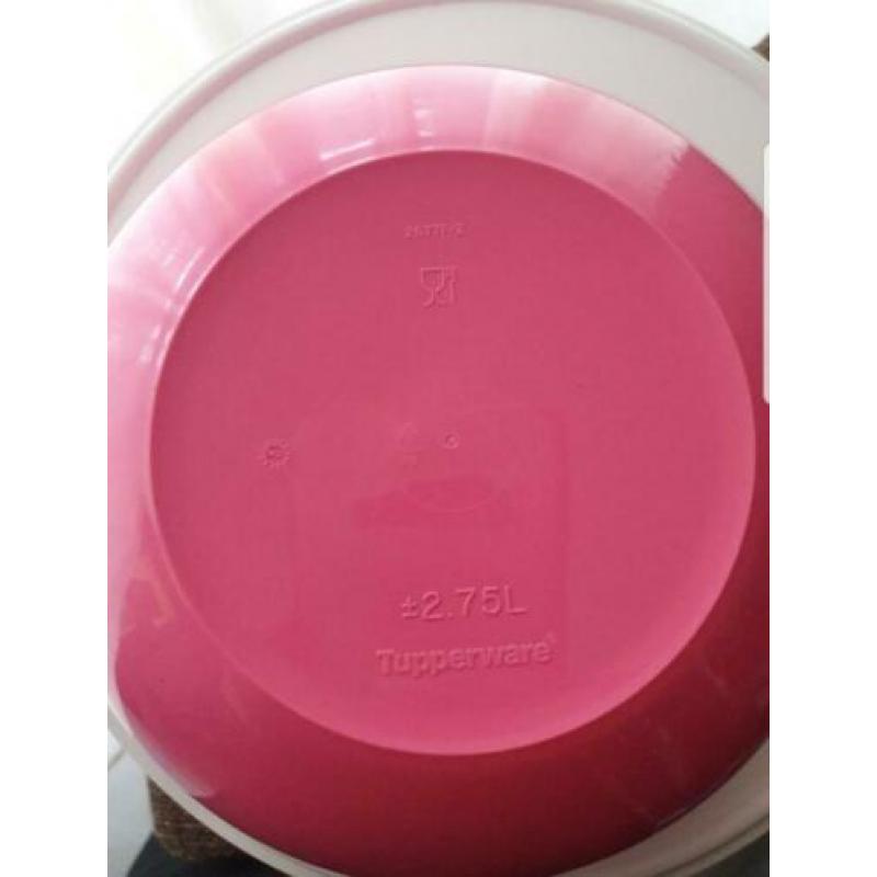 Tupperware roze set